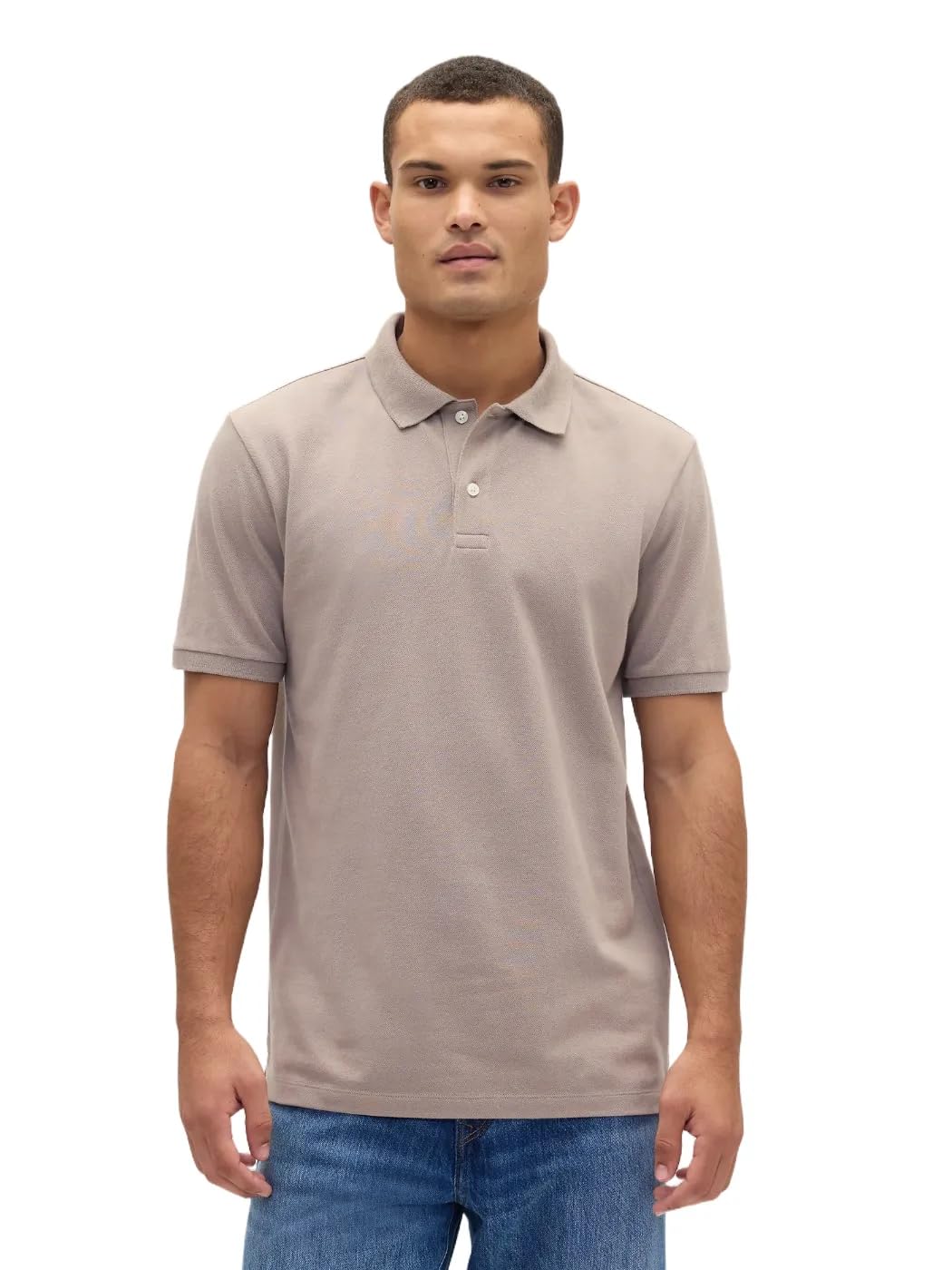 HOTGap Men's Stretch Pique Polo Shirt