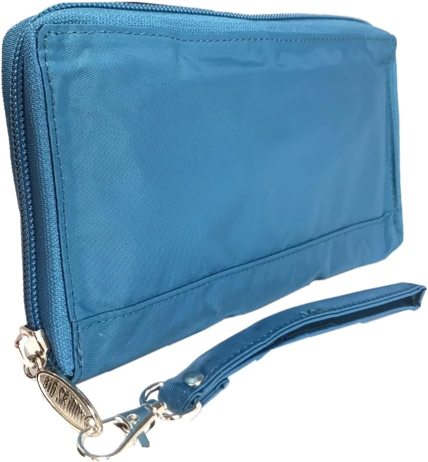 HOTBig Skinny Women's Panther Clutch Slim Wallet, Holds Up to 40 Cards
