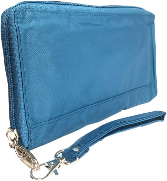 HOTBig Skinny Women's Panther Clutch Slim Wallet, Holds Up to 40 Cards
