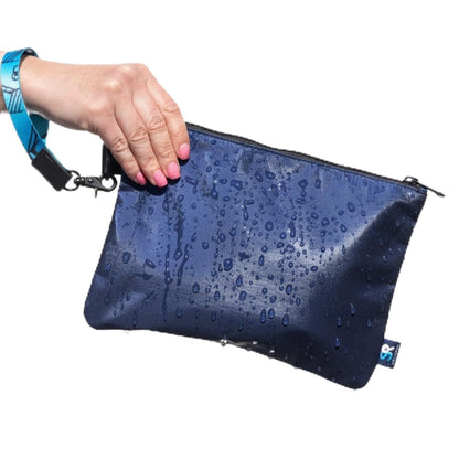 HOTWaterproof Wet Bag with Wrist Strap – Leakproof Beach & Travel Pouch for Wet Swimsuits, Toiletries, Gym Gear & Essentials – Lightweight Tyvek Organizer, 10.25" x 7.5"(Dune)