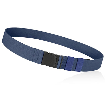 HOTWaist Wow No Show Invisible Elastic Belts for Women Men Adjustable Web Stretch Belt with Non-Metal Buckle for Jeans Pants