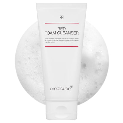 HOTmedicube Facial Cleanser PDRN Marshmallow Whip Cleanser | Deep Cleansing Foam - Uneven Skin Tone with Salmon DNA PDRN, Hydrating & Nourishing Gentle Cleanse, Korean Skincare, 4.23 oz