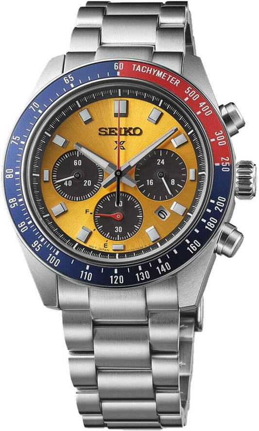 HOTSEIKO Men's SSC947 Prospex Speedtimer Watch