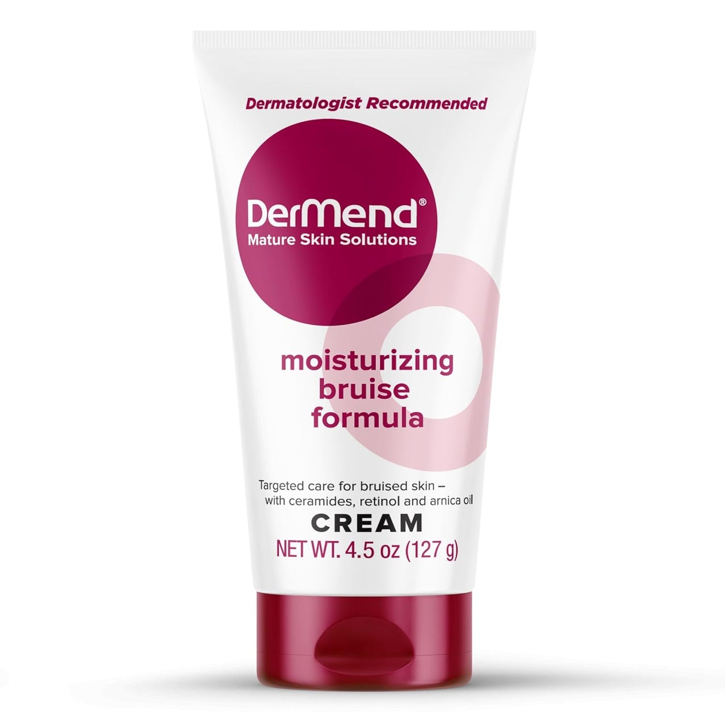 HOTDermend Arnica Bruise Cream with Vitamin K, 4.5 oz | For Thin & Mature Skin, Moisturizing Formula with Retinol, Ceramides & Arnica Oil, Dermatologist Recommended