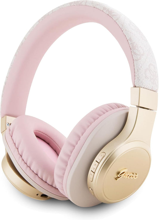 HOTGUESS BT 4G PU LEATHER W/SCRIPT METAL LOGO - PINK