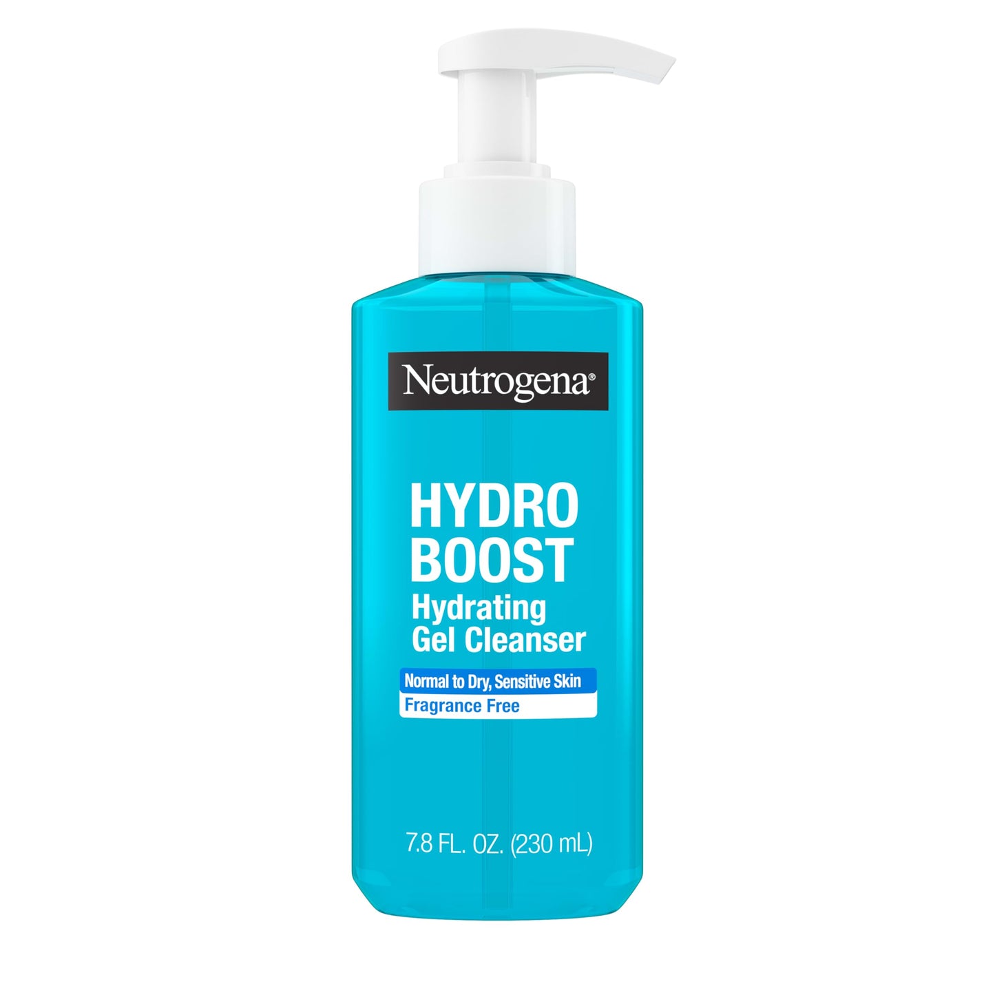 HOTNeutrogena Hydro Boost Hydrating Gel Cleanser, Daily Face Wash for Sensitive Skin, Gentle Foaming Facial Cleanser, Noncomedogenic, Alcohol- and Fragrance-Free Hyaluronic Acid, 7.8 fl oz