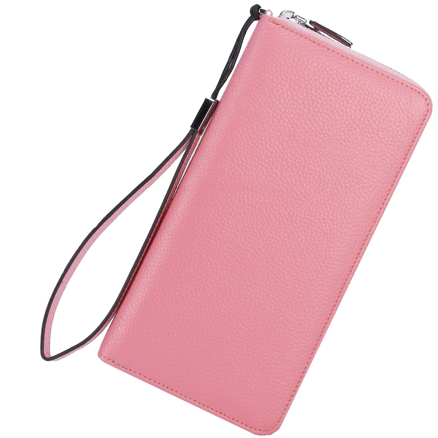 HOTLavemi Small Compact Women Wallet RFID Blocking Genuine Leather Bifold Purse with ID Windows