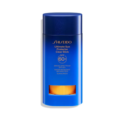 HOTShiseido Clear Sunscreen Stick - Invisible Broad-Spectrum Face Sunscreen - Wear Under & Over Makeup - Lightweight Formula - All Skin Types