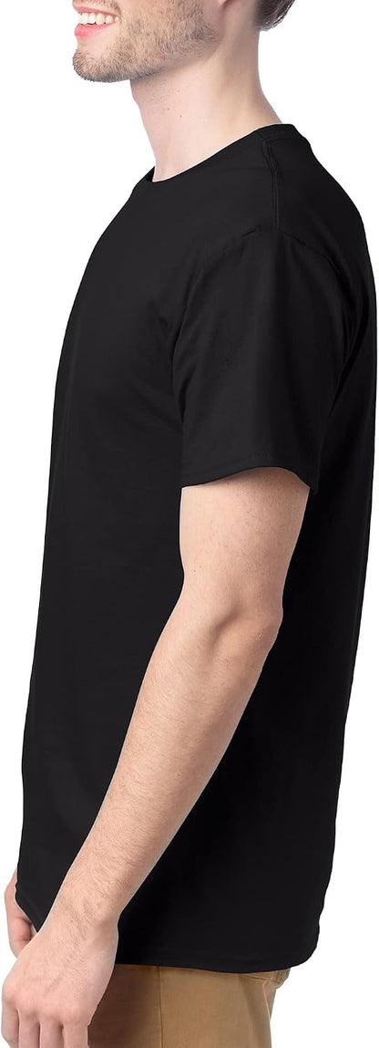 HOTHanes Men's T-Shirt Pack - 4 or 6 Pack - Essential-T Crewneck Cotton T-Shirts - Everyday Men's Clothing - Big & Tall
