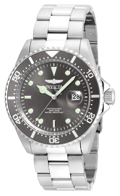HOTInvicta Men's 22019 Pro Diver Analog Display Quartz Silver Watch