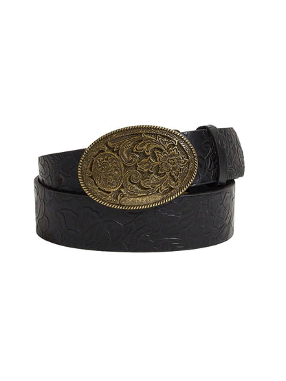 HOTRoseSeek Women's Floral Vintage Western Belts Buckle Cowgirl Belts for Women