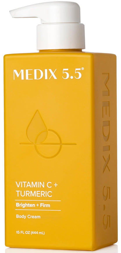 HOTMedix 5.5 Retinol Body Lotion Firming Moisturizer | Crepey Skincare Treatment | Retinol Body Cream | Anti Aging Firming Cream For Women Targets Look Of Crepe Skin, Wrinkles, & Sagging Skin, 15 Fl Oz