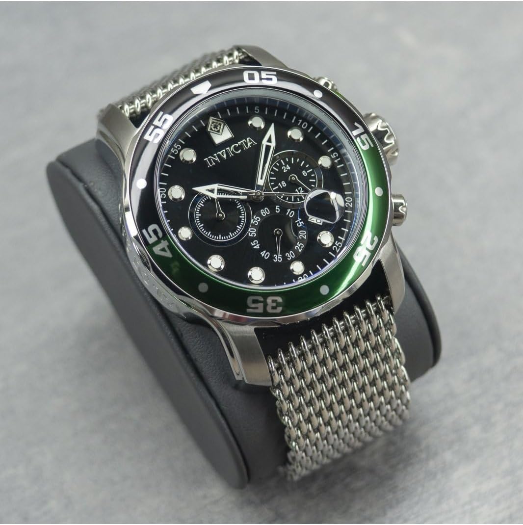HOTInvicta Pro Diver Edelstahl Herren Quarzuhrwerk - 48mm