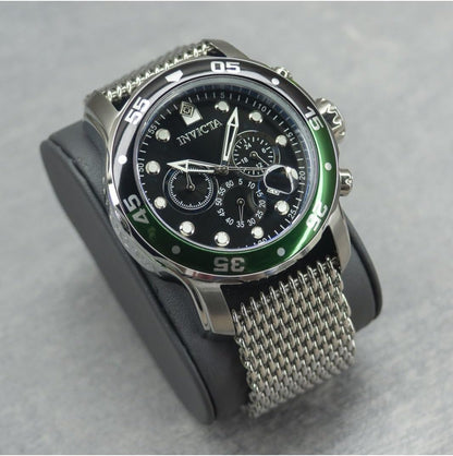 HOTInvicta Pro Diver Edelstahl Herren Quarzuhrwerk - 48mm