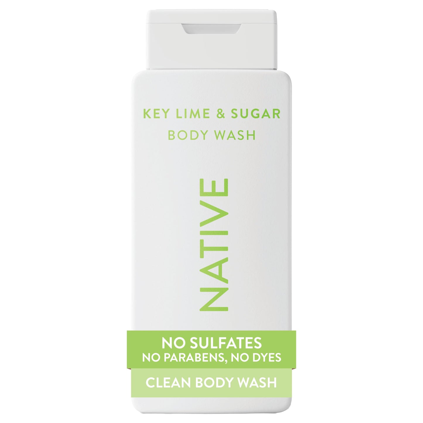 HOTNative Clean Body Wash, Gentle & pH-balanced for Sensitive Skin, 24-Hr Freshness for Men & Women, Vegan & Cruelty-Free, Free of Sulfates, Parabens & Phthalates, Sea Salt & Cedar, 18 fl oz