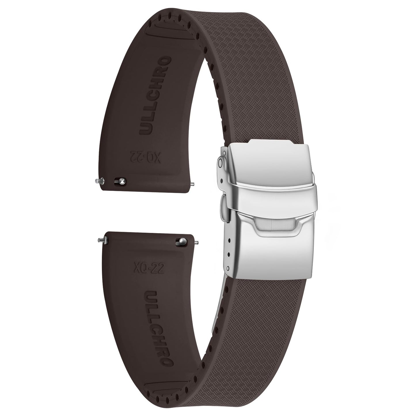 HOTSilicone Watch Band Quick Release Strap FKM Waterproof Watch Bands for Men 20mm 22mm Replacement Strap Sport Rubber Watchband