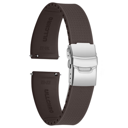 HOTSilicone Watch Band Quick Release Strap FKM Waterproof Watch Bands for Men 20mm 22mm Replacement Strap Sport Rubber Watchband