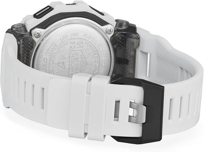 HOTCasio G-Shock Move Step Tracker White Resin Digital MIP Watch GBD200-7