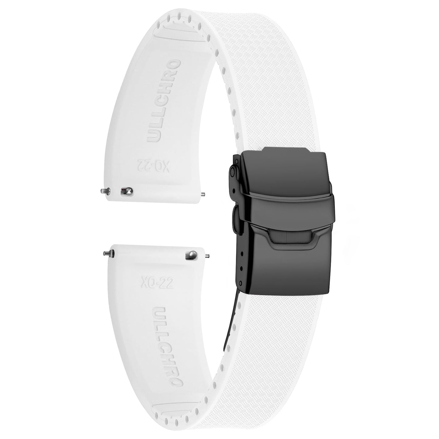 HOTSilicone Watch Band Quick Release Strap FKM Waterproof Watch Bands for Men 20mm 22mm Replacement Strap Sport Rubber Watchband