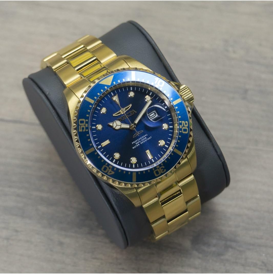 HOTInvicta Men's 22019 Pro Diver Analog Display Quartz Silver Watch