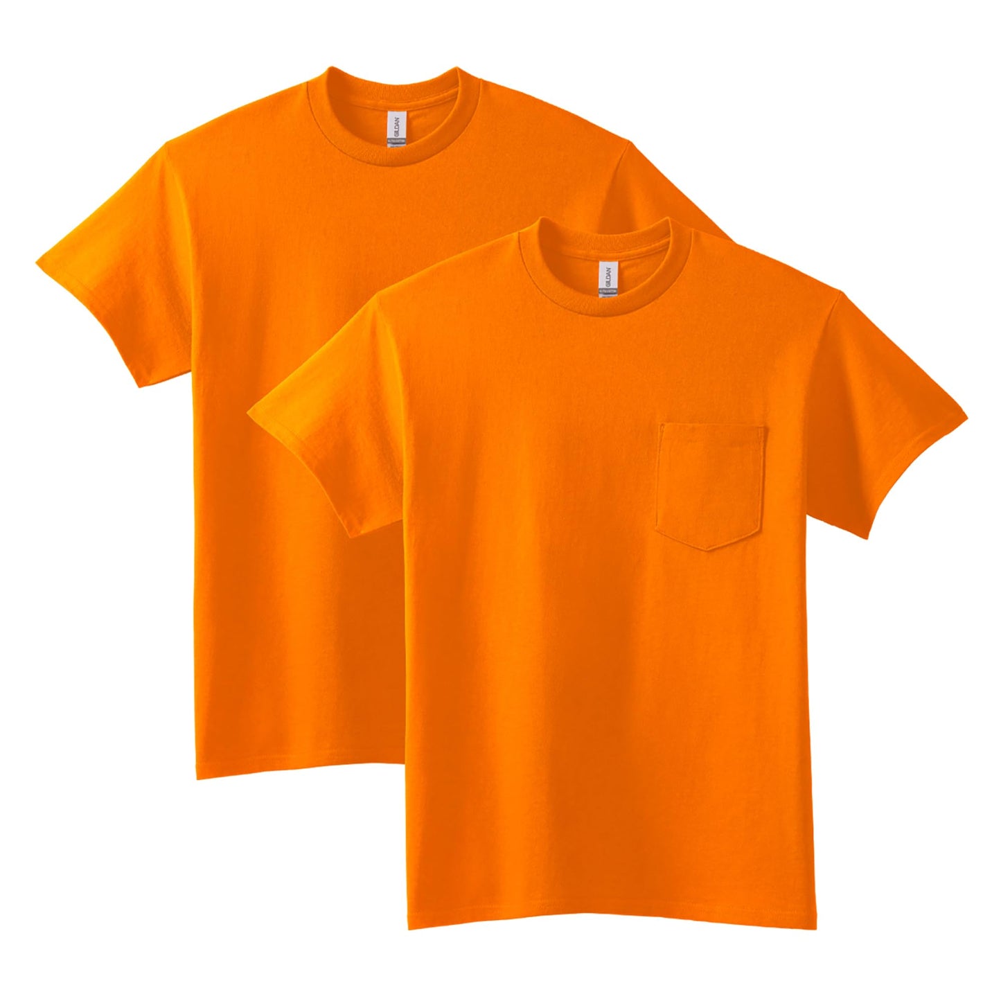 HOTGildan Adult Ultra Cotton T-Shirt with Pocket, Style G2300, 2-Pack