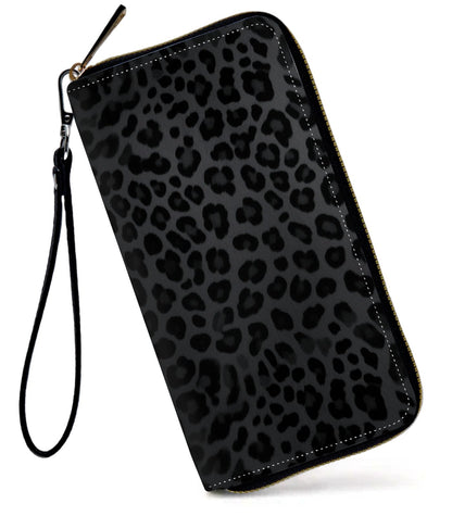 HOTWomens Wallet, Large Capacity RFID Blocking PU Leather Wristlet Wallets for Women Ladies Men Credit Card Holder Zipper Wallet Phone Holder Clutch Travel Purse, Art Moon Starry Night