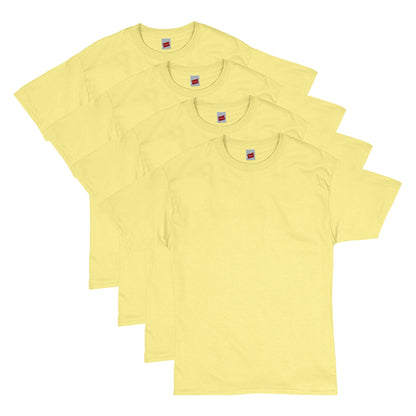 HOTHanes Men's T-Shirt Pack - 4 or 6 Pack - Essential-T Crewneck Cotton T-Shirts - Everyday Men's Clothing - Big & Tall