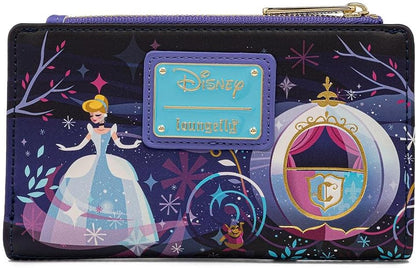 HOTLoungefly Disney Cinderella Castle Series Flap Wallet