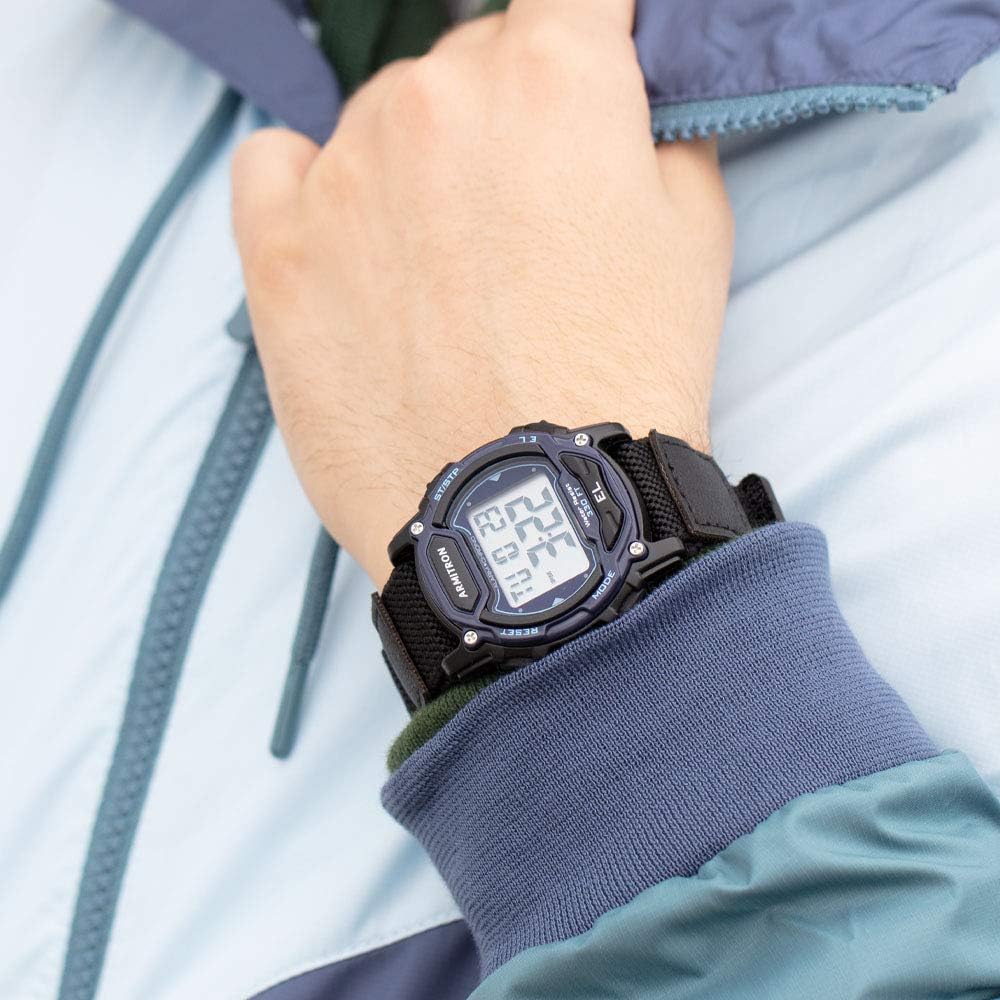 HOTArmitron Sport Unisex Digital Chronograph Nylon Strap Watch, 45-7004