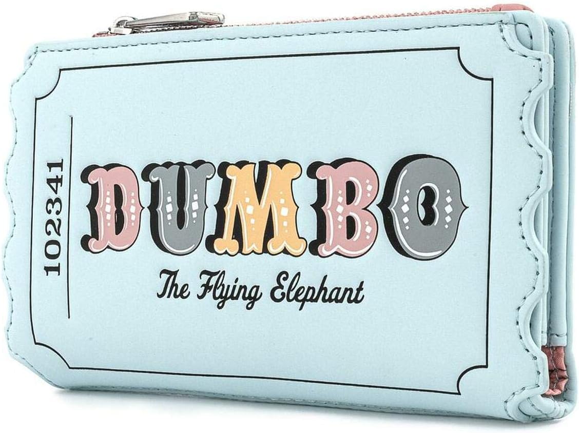 HOTLoungefly Disney Dumbo Circus Ticket Flap Wallet