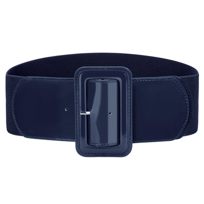 HOTVONMELLI Stretchy Wide Women Belts Elastic Vintage Belts for Women Fashion Ladies Waist Belt for Dress