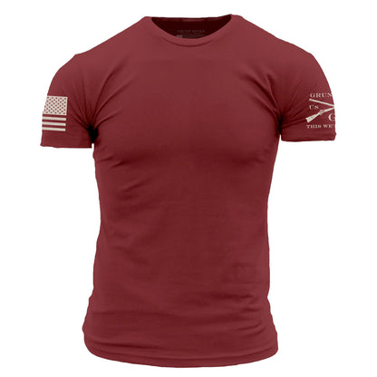 HOTGrunt Style Basic Crew Men's T-Shirt