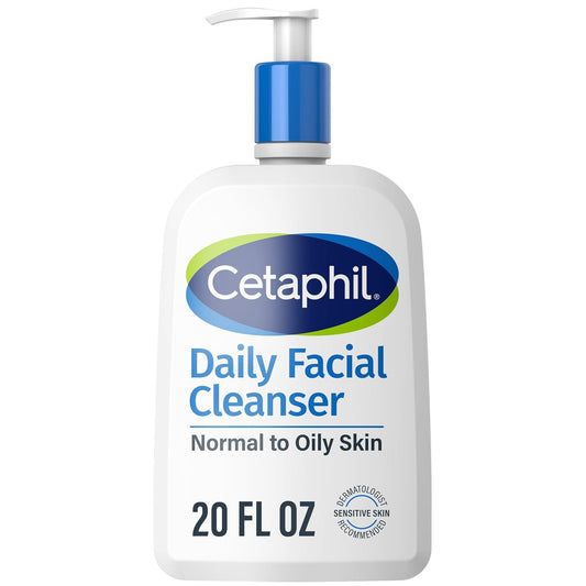 HOTCetaphil Face Wash, Daily Facial Cleanser for Sensitive, Combination to Oily Skin, 20 oz, Gentle Foaming, Soap Free, Hypoallergenic