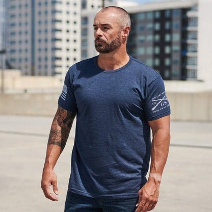 HOTGrunt Style Basic Crew Men's T-Shirt