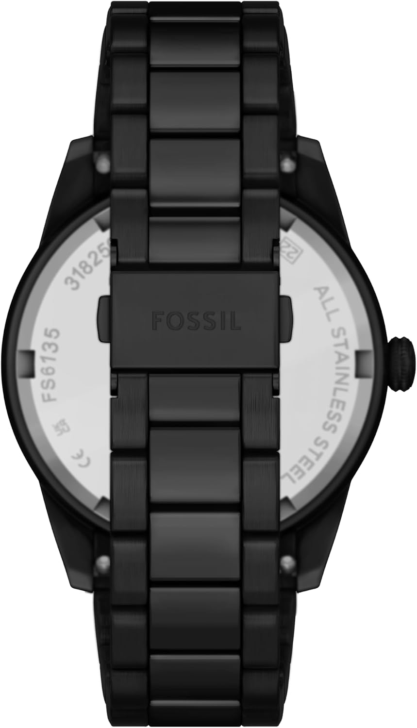 HOTFossil Men's Watch, Pearson Multifunction Stainless Steel Watch for Men