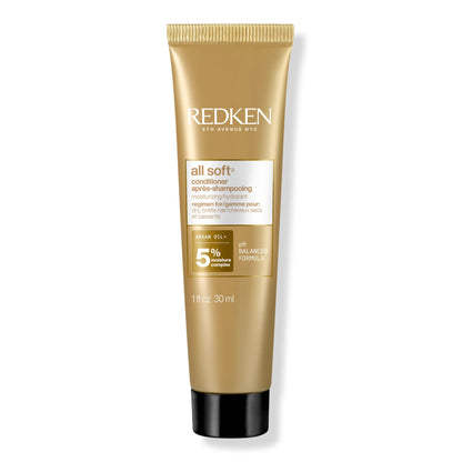 HOTRedken All Soft Conditioner - Moisturizes & Hydrates Dry, Brittle Hair, Softens, Smooths & Adds Hair Shine, Conditioner & Detangler