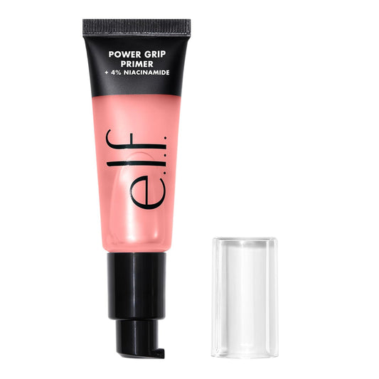 HOTe.l.f. Power Grip Primer + 4% Niacinamide, Gel-Based & Hydrating Face Primer, Helps Visibly Even Skin & Brighten, Grips Makeup, Vegan & Cruelty-Free, 0.811 Fl Oz