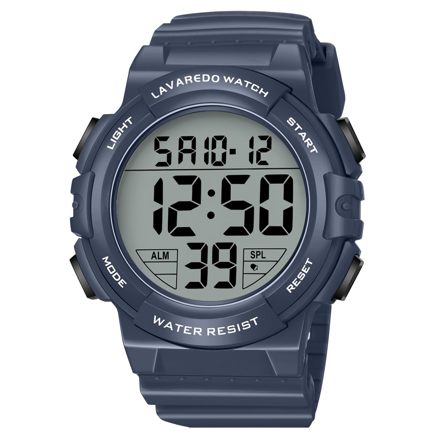 HOTMens Digital Watch, Sport Military Watches for Men Waterproof LED Screen Large Face Tactical Watch with Backlight Alarm Stopwatch Wrist Watch