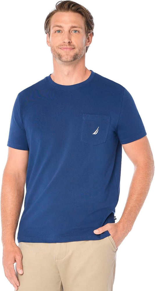 HOTNautica Men's Classic Fit Pocket T-Shirt | Designed Exclusively for Big & Tall Men