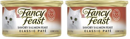 HOTPurina Fancy Feast Gravy Lovers Poultry and Beef Grilled Gourmet Wet Cat Food Variety Pack - (Pack of 24) 3 oz. Cans