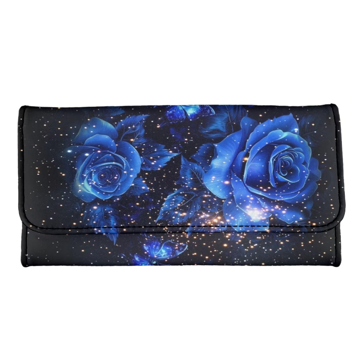 HOTHowilath Womens Hibiscus Flower Wallet Clutch Organizer With Change Pocket, Credit Card Clutch Long Purse for Women - Hot Pink