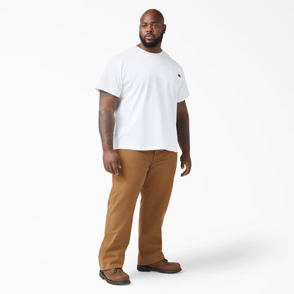 HOTDickies Men's Heavyweight Heathered Short Sleeve Pocket T-Shirt