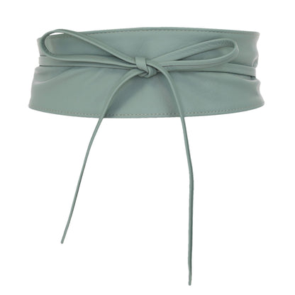 HOTFASHIONGEN - Woman Italian leather Obi belt, CASSIANE