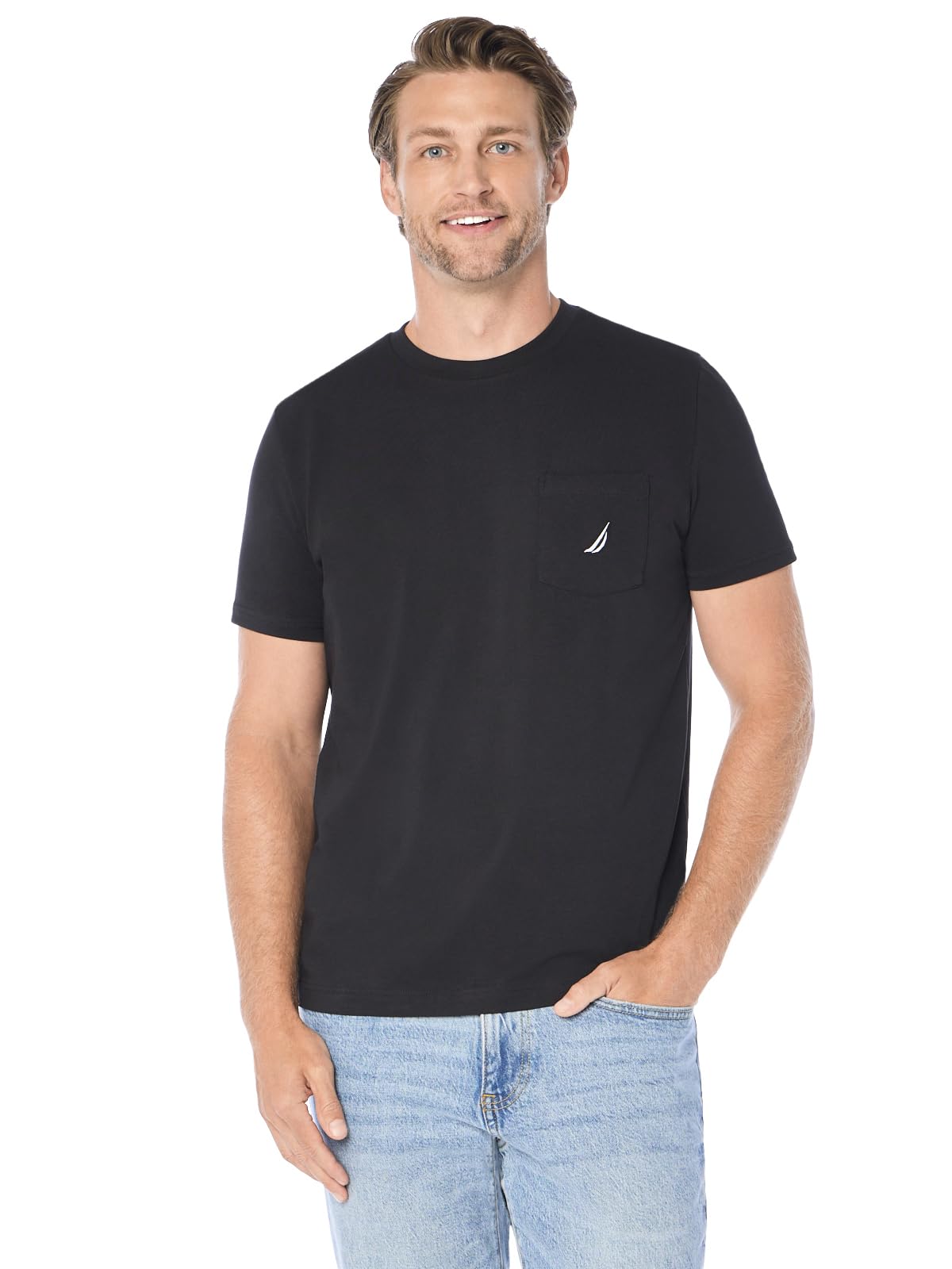 HOTNautica Men's Classic Fit Pocket T-Shirt | Designed Exclusively for Big & Tall Men