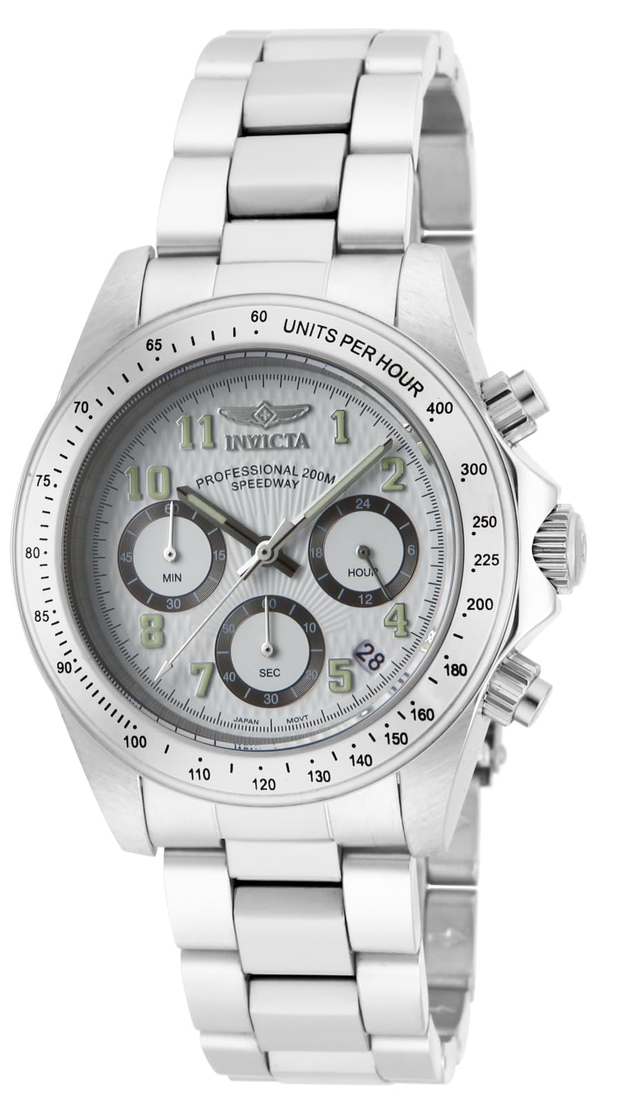 HOTInvicta Speedway Stainless Steel Men's Quartz Watch - 39mm