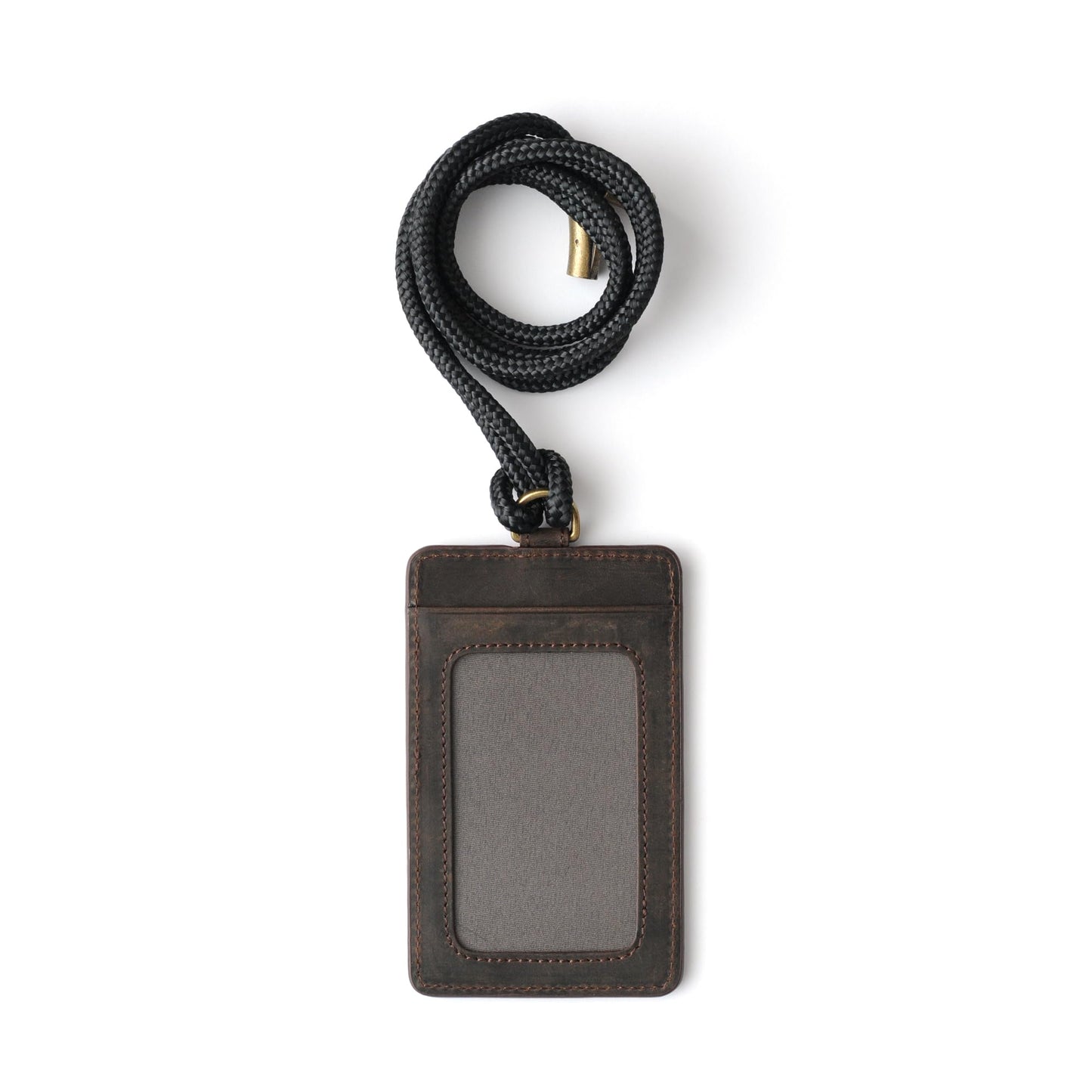 HOTHandmade Leather Card Holder Wallet, Leather Minimalist Wallet with ID Card Holder, Slim Bifold ID Wallet