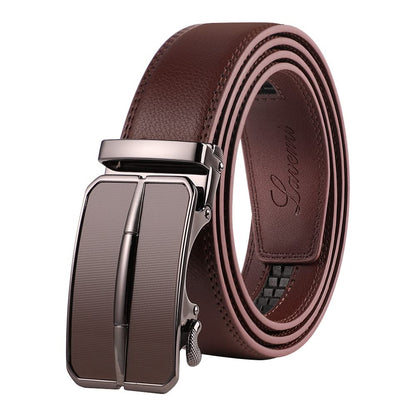 HOTLavemi Men's Real Leather Ratchet Dress Casual Belt, Cut to Exact Fit,Elegant Gift Box