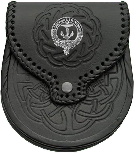 HOTClark(e) Scottish Clan Crest Badge Sporran