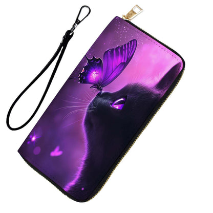 HOTRFID Blocking Wristlet Wallet for Women & Teen Girls-Large Capacity Leather Phone Clutch with Removable Strap,