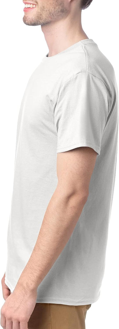 HOTHanes Men's T-Shirt Pack - 4 or 6 Pack - Essential-T Crewneck Cotton T-Shirts - Everyday Men's Clothing - Big & Tall